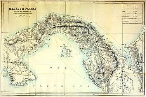 The Isthmus of Panama at the time of its discovery 1513-23