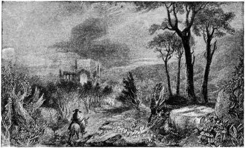 Father Eustace returning to the Monastery