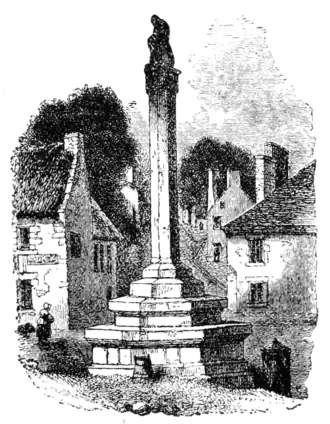 Old Cross at Melrose