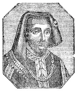 Title page woodcut from 'The Monk and the Miller's Wife', an undated chapbook printed in Glasgow