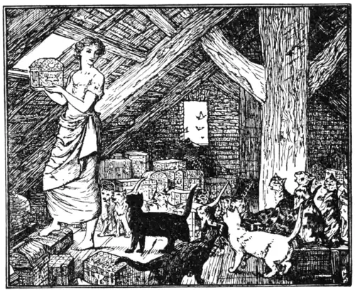 ‘Take the Blackǃ Take the Blackǃ’ cried the cats