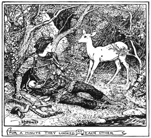 FOR A MINUTE THEY LOOKED AT EACH OTHER