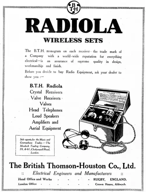 Radiola Wireless Sets