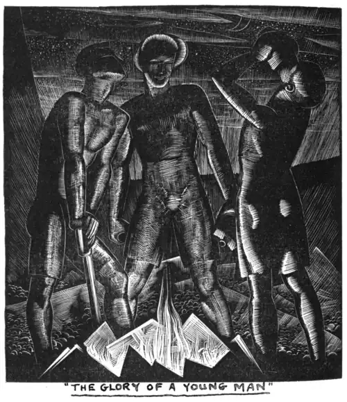 "THE GLORY OF A YOUNG MAN"