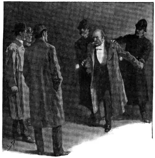 "COLONEL MORAN SPRANG FORWARD, WITH A SNARL OF RAGE."