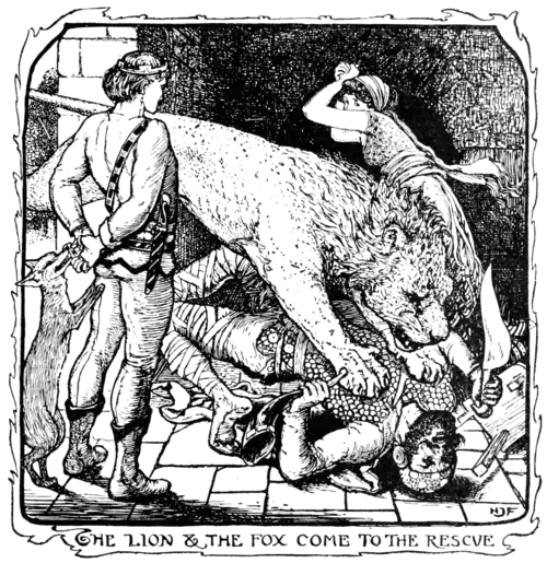 THE LION & THE FOX COME TO THE RESCUE