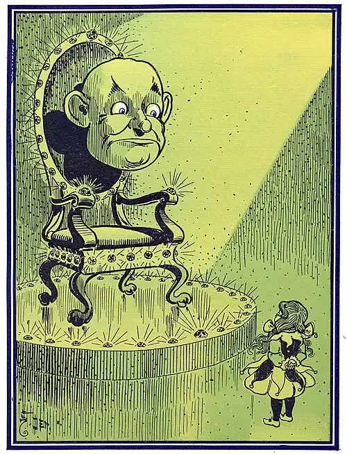 "The Eyes looked at her thoughtfully."