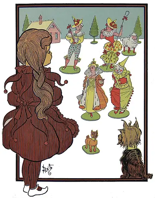 "These people were all made of china."