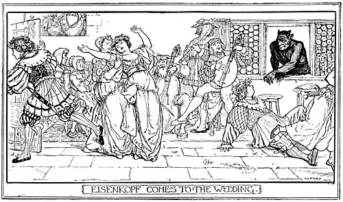 EISENKOPF COMES TO THE WEDDING