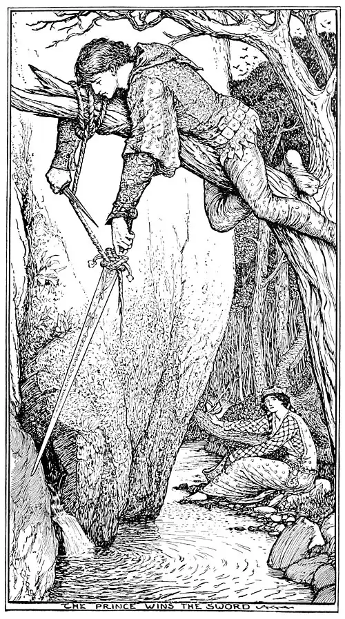 THE PRINCE WINS THE SWORD