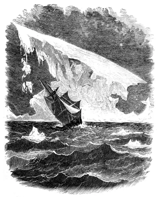 PROTECTED BY AN ICEBERG.