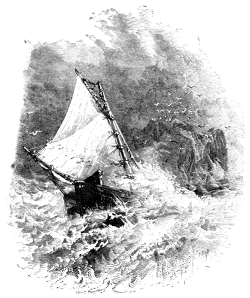 SCATTERED INTO FOAM.