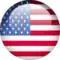 United States flag orb