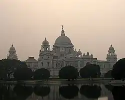 Photograph of Victoria Memorial Hall in Calcutta