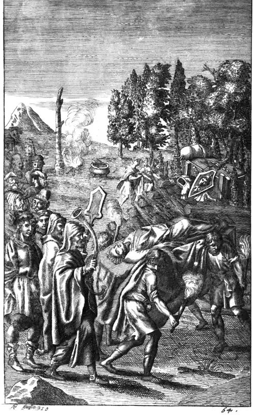 Plate 64: Illustration of Aeneis 6, line 310