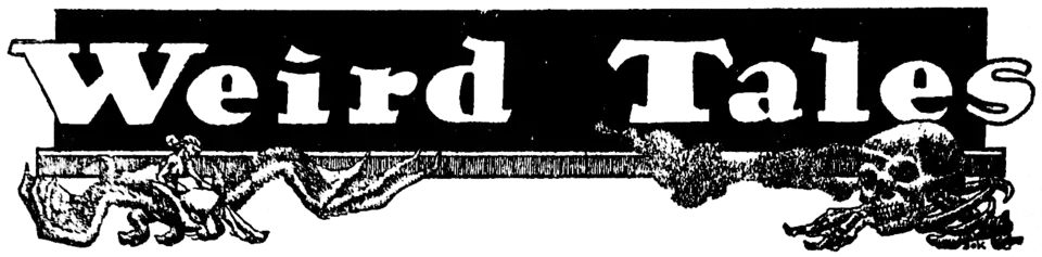 "Weird Tales" banner title.