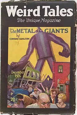 Weird Tales cover image for December 1926