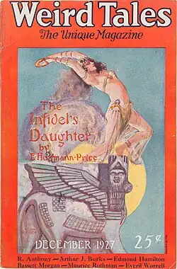 Weird Tales cover image for December 1927