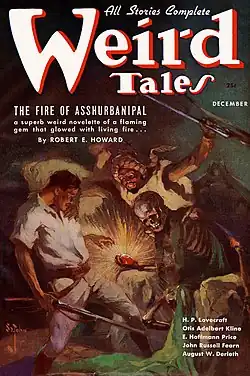 Weird Tales cover image for December 1936