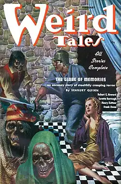 Weird Tales cover image for February 1937