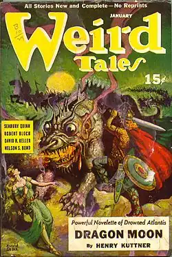 Weird Tales cover image for January-February 1941
