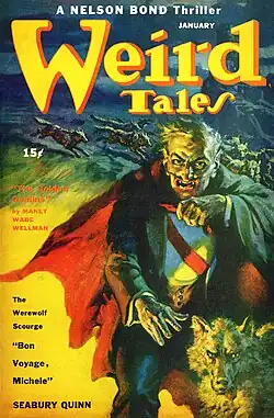 Weird Tales cover image for January 1944