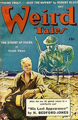 Weird Tales cover image for July 1943