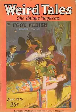 Weird Tales cover image for June 1926