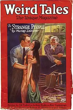 Weird Tales cover image for March 1928