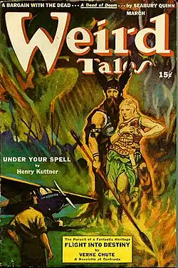 Weird Tales cover image for March 1943