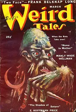 Weird Tales cover image for March 1950