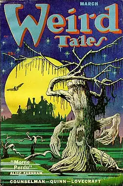 Weird Tales cover image for March 1952