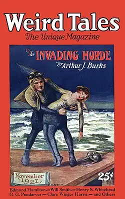 Weird Tales cover image for November 1927