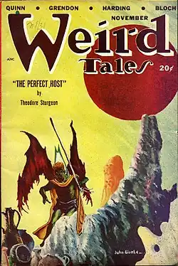 Weird Tales cover image for November 1948