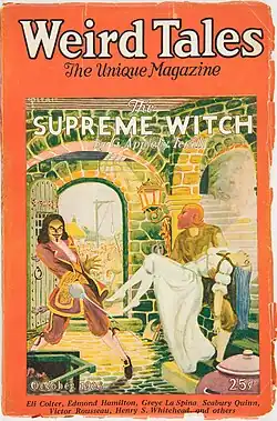 Weird Tales cover image for October 1926