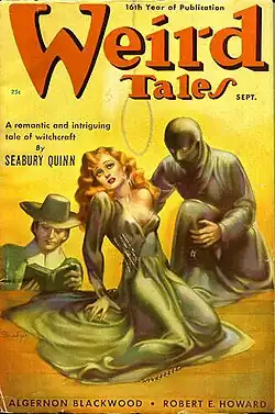 Weird Tales cover image for September 1938
