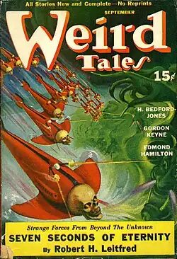 Weird Tales cover image for September 1940