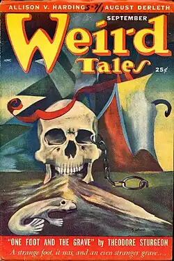 Weird Tales cover image for September 1949