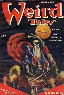 Weird Tales cover image for September 1951
