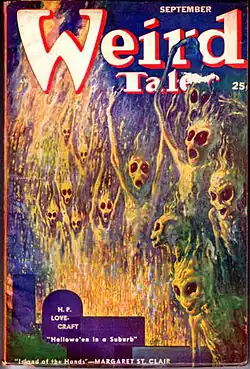 Weird Tales cover image for September 1952