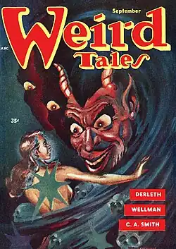Weird Tales cover image for September 1953