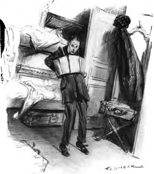 "Lumbago!" said Bean, both hands upon the life-belt