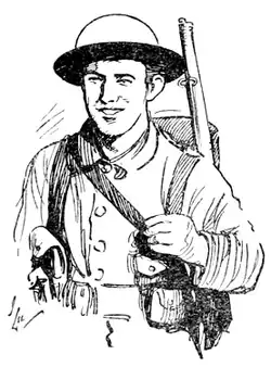 Illustration by Joseph Lee from 'Work-a-day Warriors' by Joseph Lee, published in 1917