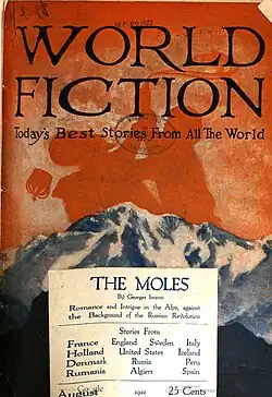 World Fiction cover for August 1922