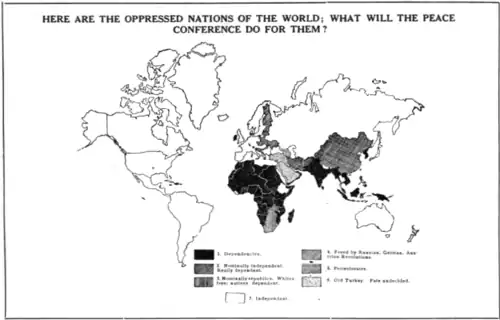 HERE ARE THE OPPRESSED NATIONS OF THE WORLD; WHAT WILL THE PEACE CONFERENCE DO FOR THEM?