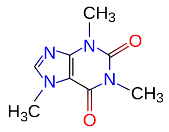 Figure 2:Caffeine molecule