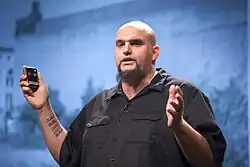John Fetterman - Pop!Tech 2009 - Camden, ME 2.jpg