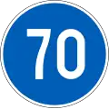 Minimum speed