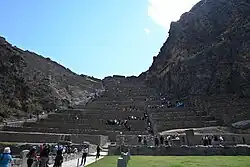 The ruins at Ollantaytambo